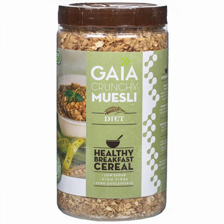 GAIA DIET CRUNCHY MUESLI JAR 1KG
